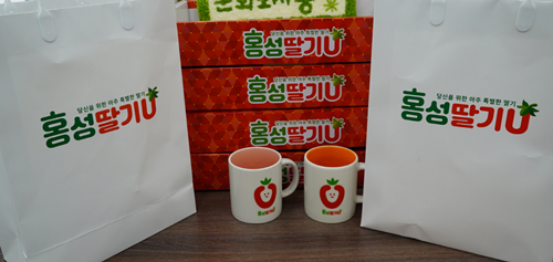 홍성군, ‘홍성딸기U’ 새 옷 입고 브랜드 경쟁력 높인다