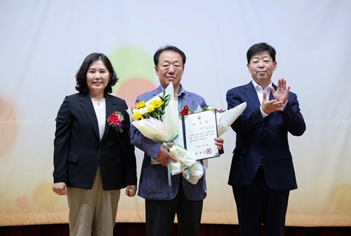은하면 장곡리 출신 전용덕 회장, 명예면장 위촉