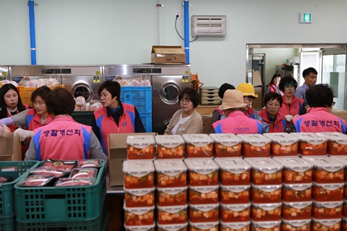 홍성군생활개선회, 추석맞이 ‘이웃사랑 반찬 나눔 행사’